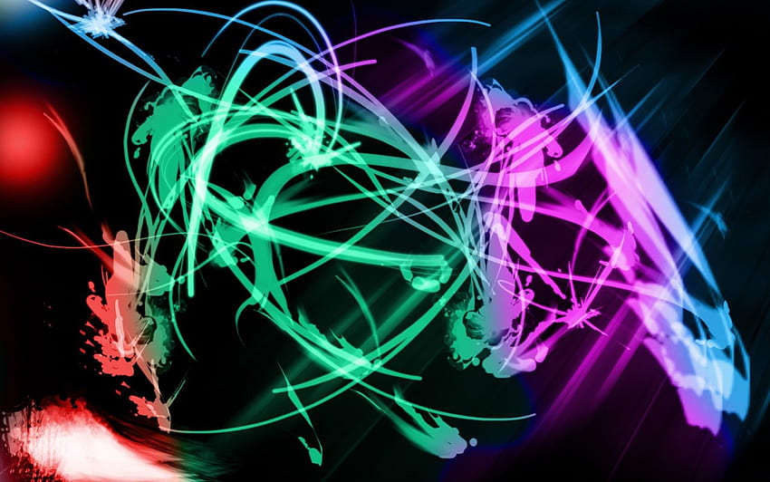 Neon Battle, , colourful, neon, battle HD wallpaper | Pxfuel