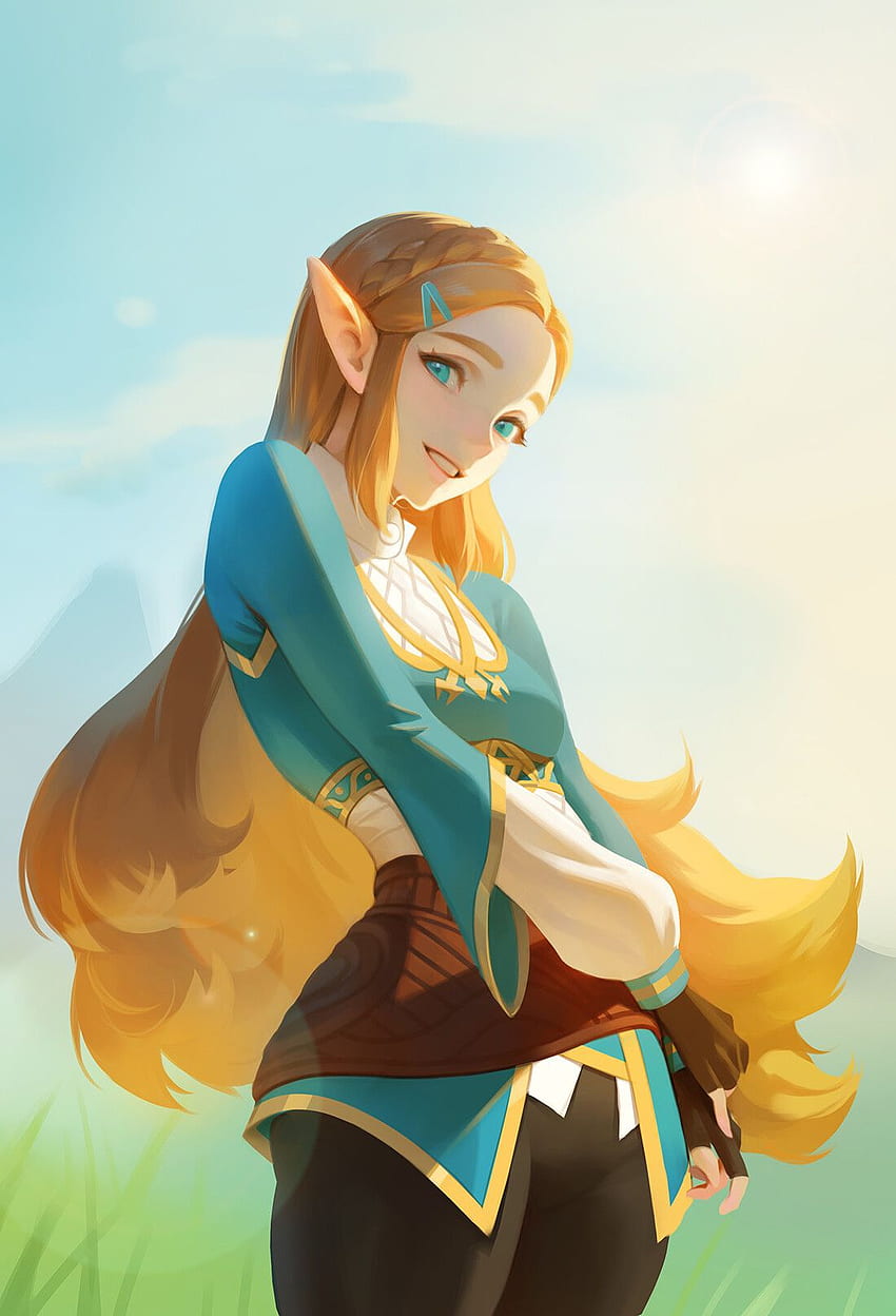Zelda, Princess Zelda BOTW HD phone wallpaper