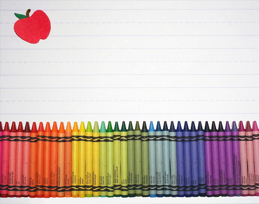 de PowerPoint de crayones. de crayones, crayones individuales y crayones, Crayola fondo de pantalla