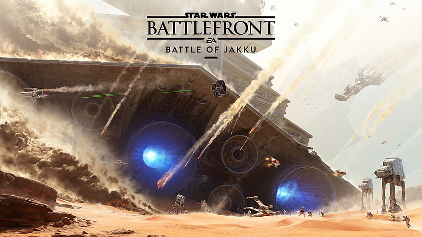 star wars, battlefront, battle of jakku HD wallpaper