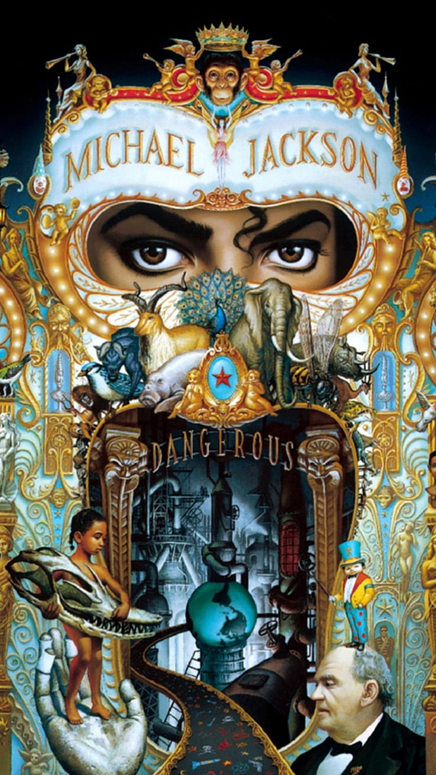 Michael Jackson niebezpieczny – Google, Michael Jackson Xscape Tapeta na telefon HD