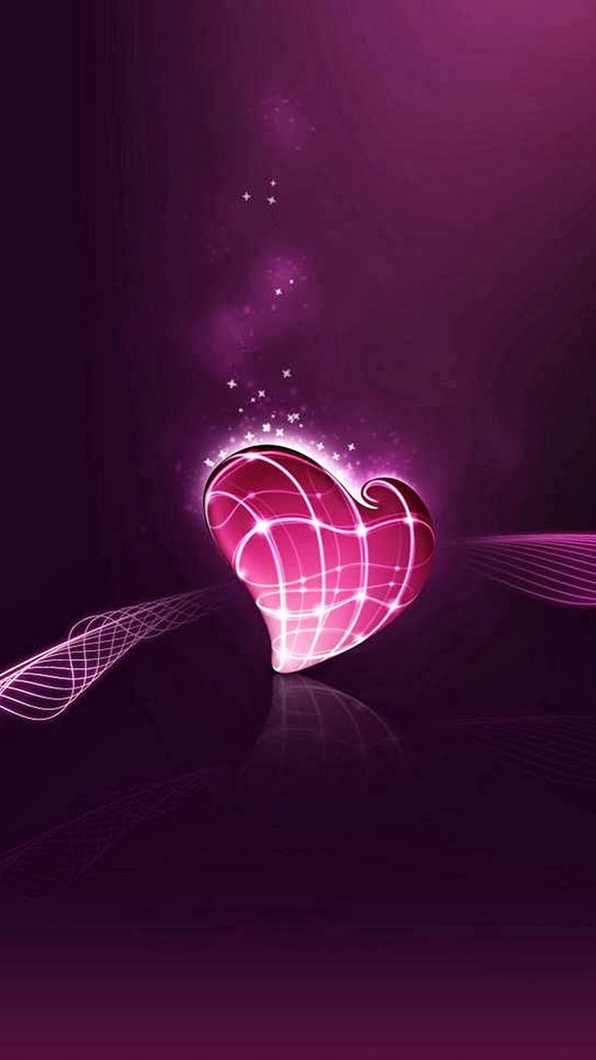 fioletowy dziewczęcy , serce, fioletowy, fioletowy, różowy, magenta, tekst, projekt graficzny, organ, miłość, serce, Pink and Purple Girly Tapeta na telefon HD