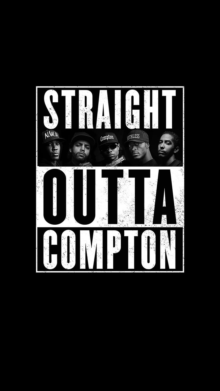 Tout droit sorti de Compton, N.W.A, facile-e, tout droit sorti de Compton Fond d'écran de téléphone HD