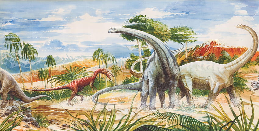 Retro Art Kids Dinosaur . Lowe's Canada, Dinosaur Vintage HD wallpaper