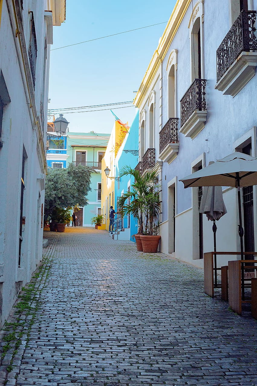 : puerto rico, san juan, old san juan, spanish colony, architecture HD phone wallpaper