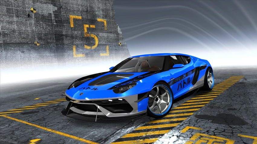 Chicane (Lamborghini Asterion LPI 910 4) By Mighty Wolfy. Need For Speed Pro Street HD wallpaper