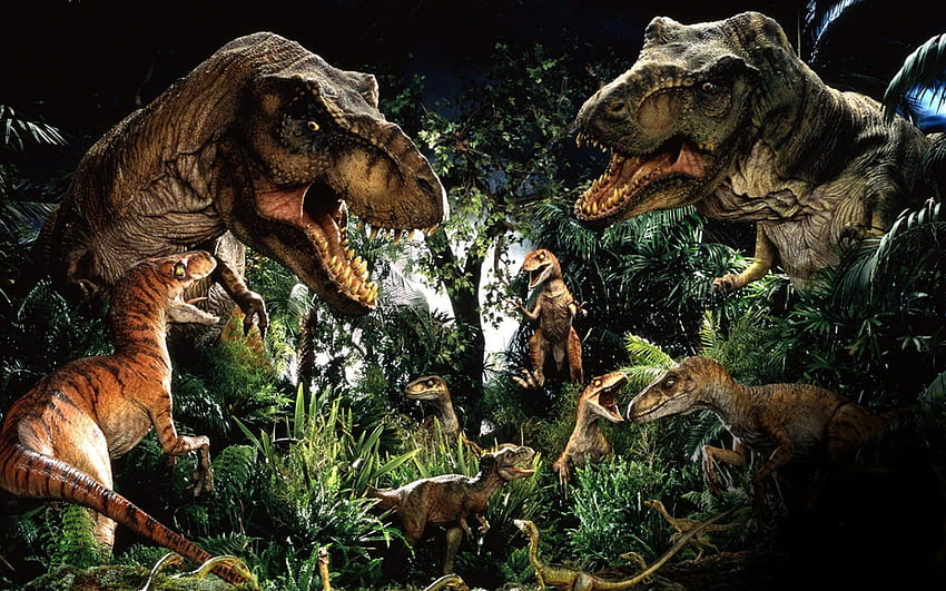 Screensaver Jurassic Park, Spinosaurus Wallpaper HD