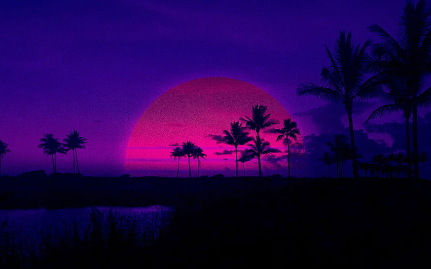 Miami Sunset Artistic Macbook Pro Retina , , Background, and , Miami Pink HD wallpaper