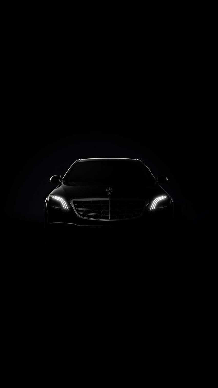 Mercedes Licht, Mercedes Nacht HD-Handy-Hintergrundbild