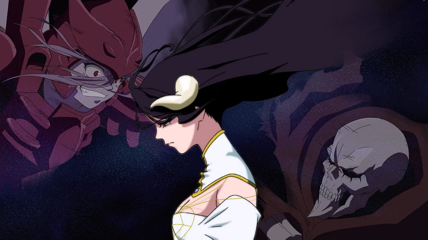Anime Overlord Overlord Shalltear Bloodfallen Albedo Ainz Ooal HD wallpaper