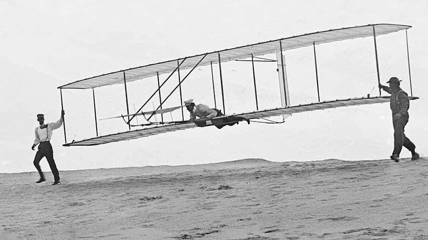 Gli Stati Uniti si uniscono per rendere omaggio al primo volo di Orville e Wilbur Wright, Wright Flyer Sfondo HD