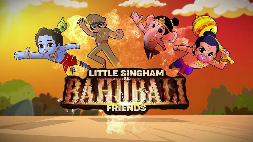 Dekhiye Little Singham aur uske Bahubali Friends ka nuova avventura Sfondo HD