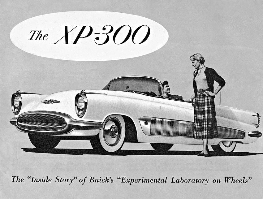 buick experimentalcar 1950, retro, buick, vintage, cars HD wallpaper