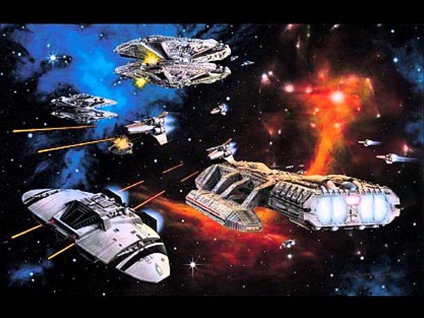 Savaş Yıldızı Galactica (1978) HD duvar kağıdı