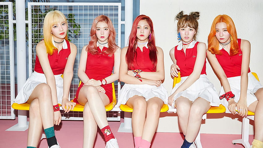 K Pop'un Kurallarını Çiğneyen Kız Grubu, Red Velvet Group ile Tanışın HD duvar kağıdı
