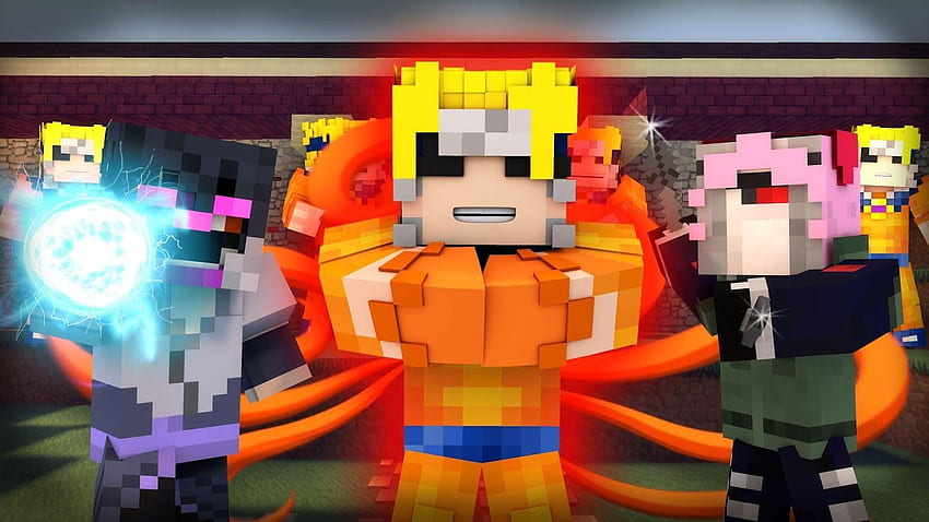 Skins for MinecraftPE - Naruto for Android, Minecraft Ninja HD wallpaper