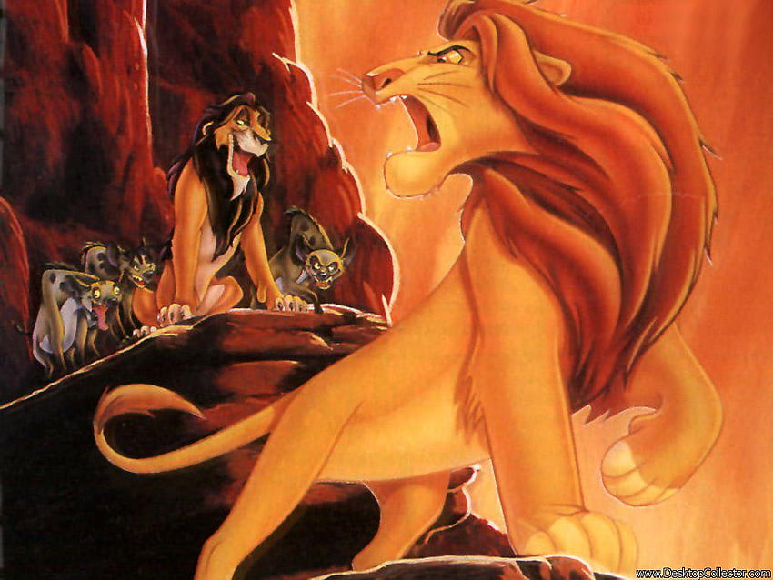 Król Lew, klasyk Disneya, film, mufasa, bracia, Ed i kumple Tapeta HD