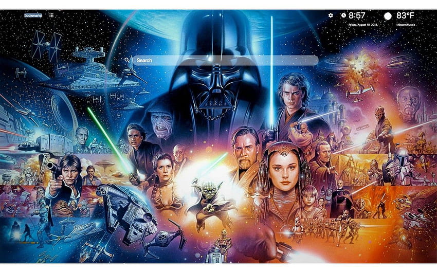 Star War - Tsuneo Sanda 스타워즈 포스터 - & 배경, Star Wars City HD 월페이퍼
