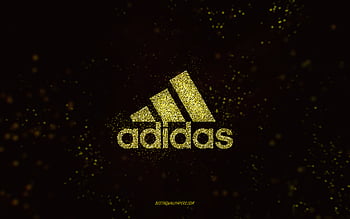 Adidas glitter outlet logo