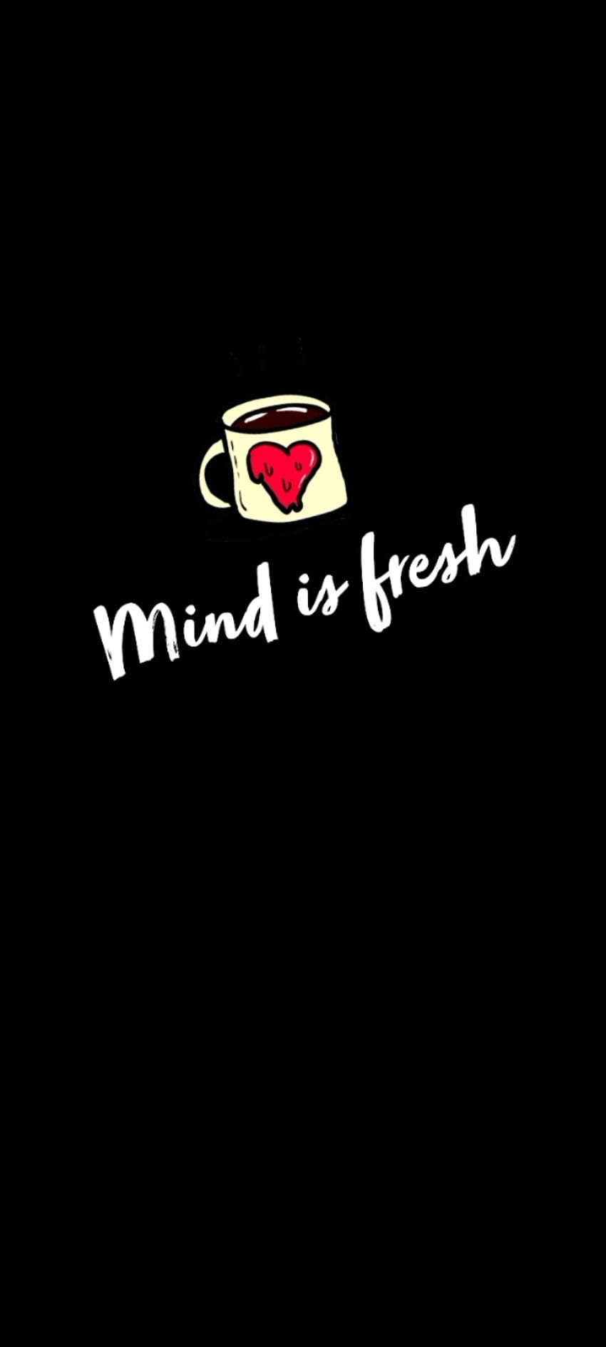 Mind is calm, awesome, typography, top, calm minf, sleeve, feel good, mind games, fresh mind, mind is fresh, vibes HD phone wallpaper
