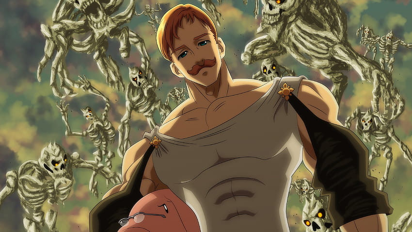 Anime boy, Escanor, the seven deadly sins, anime HD wallpaper