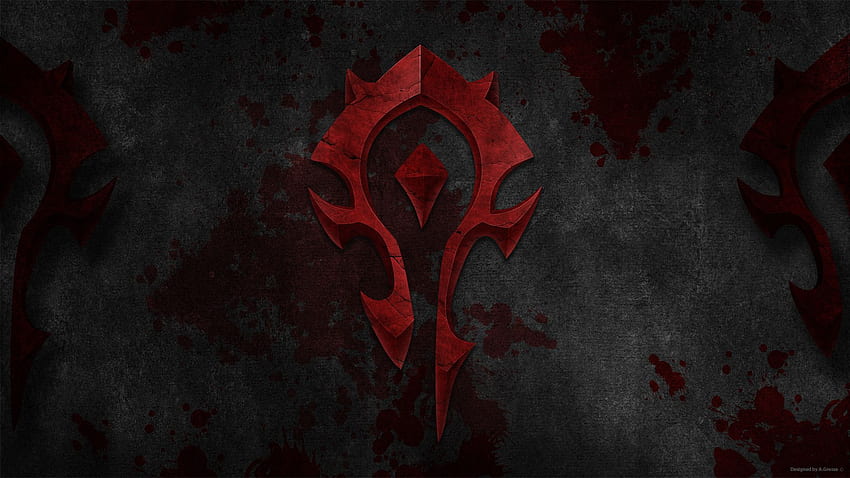 Símbolo de la Horda, Horda de World of Warcraft fondo de pantalla