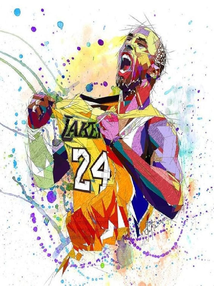 Kobe Bryant Art for Android, Kobe Bryant Art HD phone wallpaper