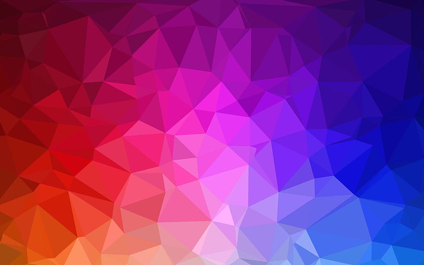 Colorful Geometric Patterns - Onvacations, Colorful Geometric Triangle HD wallpaper