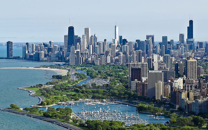 The Gold Coast of Chicago HD wallpaper