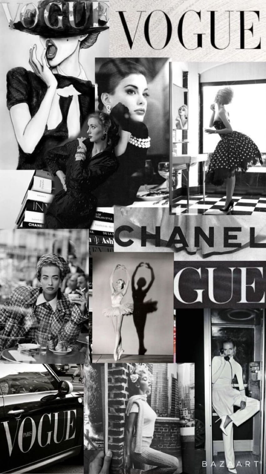 Rusul on Chanel. Aesthetic collage, Collage background HD phone wallpaper |  Pxfuel