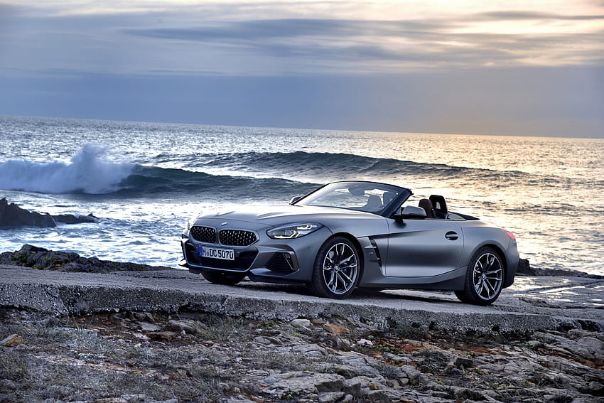 Coast, off-road, BMW Z4 HD wallpaper
