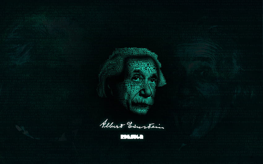 Albert Einstein background HD wallpaper