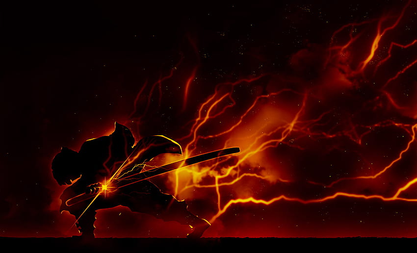 Zenitsu Agatsuma Demon Slayer Resolution , Anime , , and Background, 2560X1080 PC HD wallpaper