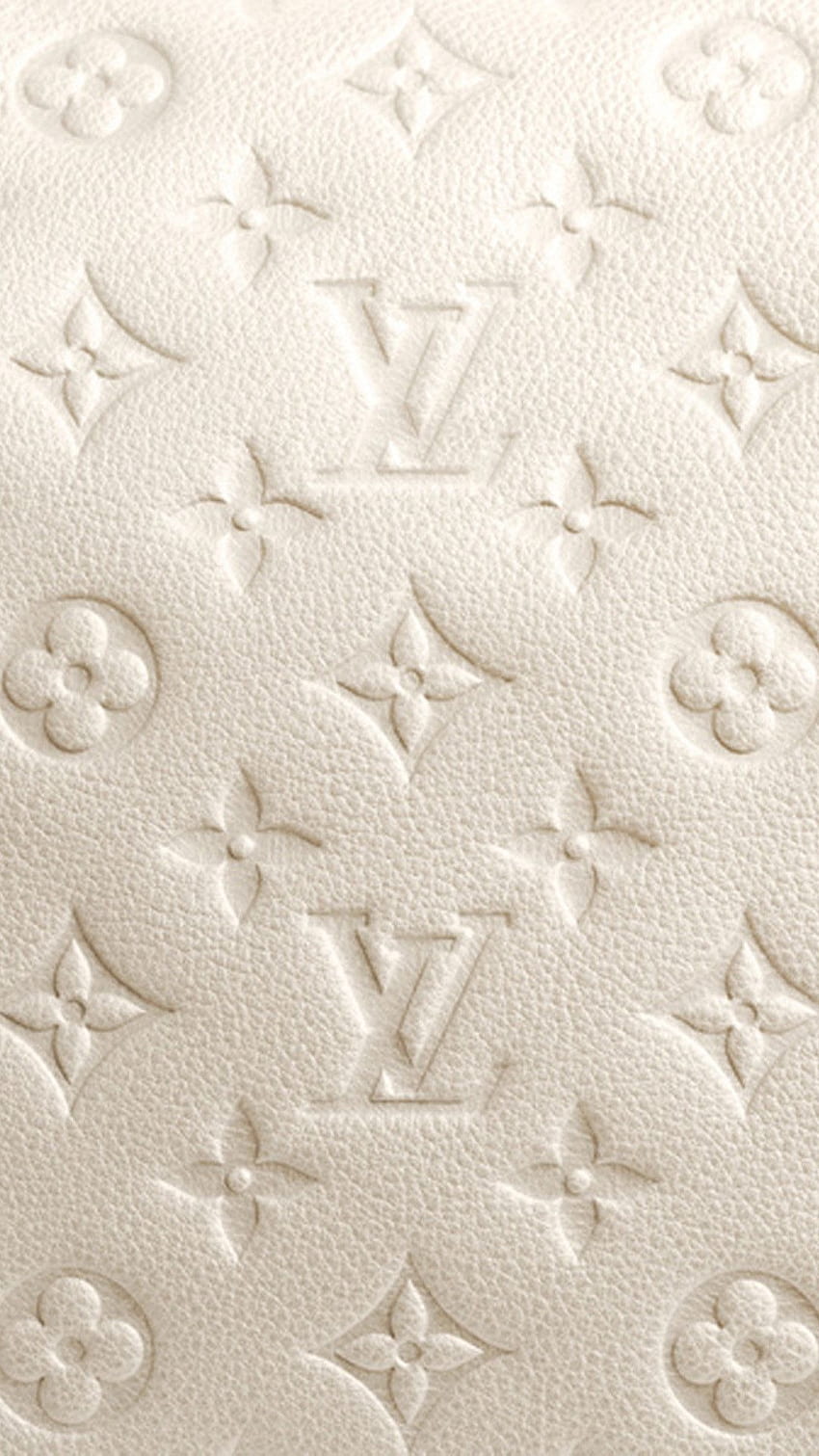Biały iPhone Louis Vuitton, skóra Louis Vuitton Tapeta na telefon HD