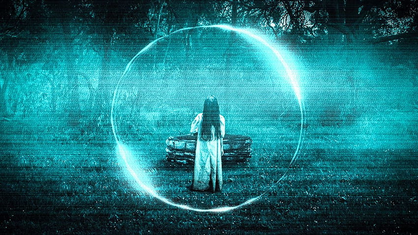 RINGS film horor film film thriller kejahatan gelap supranatural hantu psikologis cincin dendam sadako kayako ringu bunshinsaba menakutkan mengerikan poster halloween seram., The Ring Movie Wallpaper HD