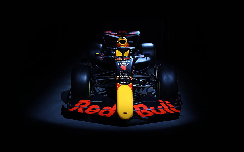 2022, Red Bull Racing RB18, front view, Formula 1, new RB18, F1 racing cars 2022, F1 2022, RB18, Red Bull Racing HD wallpaper