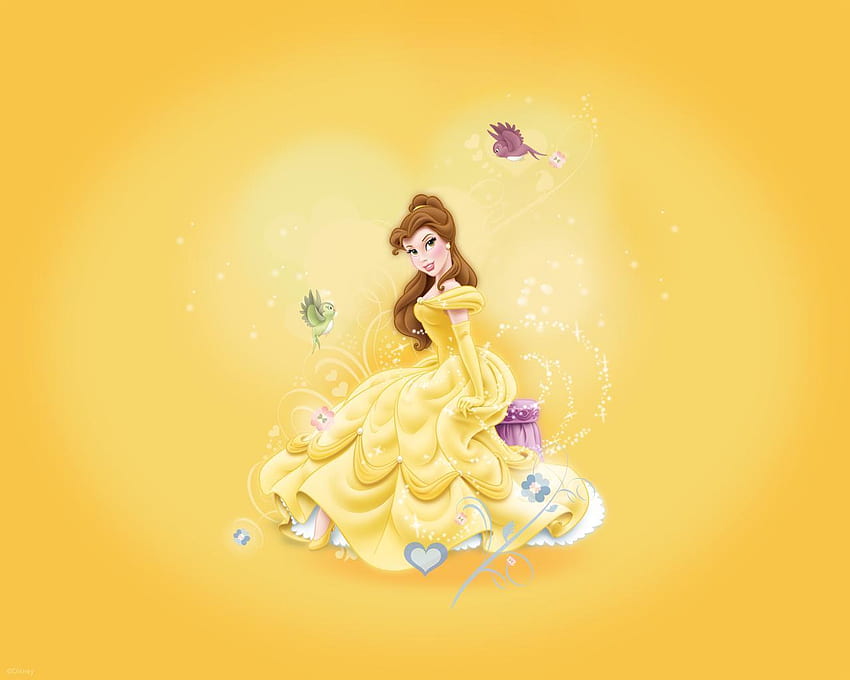 Putri Belle Putri Disney Wallpaper HD