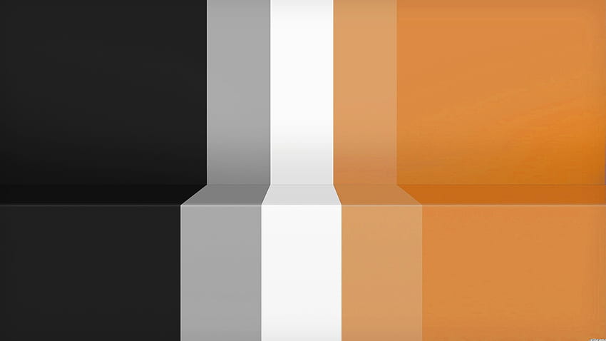 Naranja oscuro minimalista, negro naranja mínimo fondo de pantalla