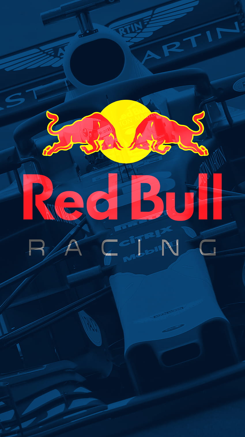 RedBull Racing, Logo Red Bull Fond d'écran de téléphone HD