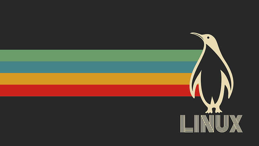 Linux Retro , Artist , , and Background, Gruvbox HD wallpaper