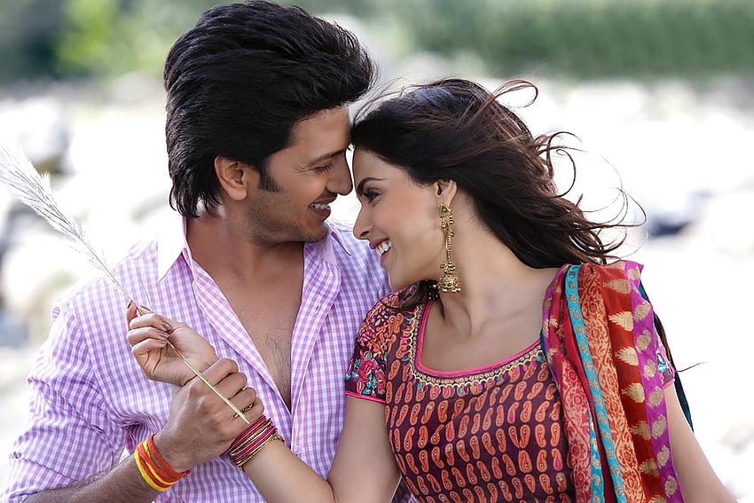 Romantischer Bollywood-Film. Indische Liebe. Süßes Paar, Liebespaar, Romantisches Paar HD-Hintergrundbild