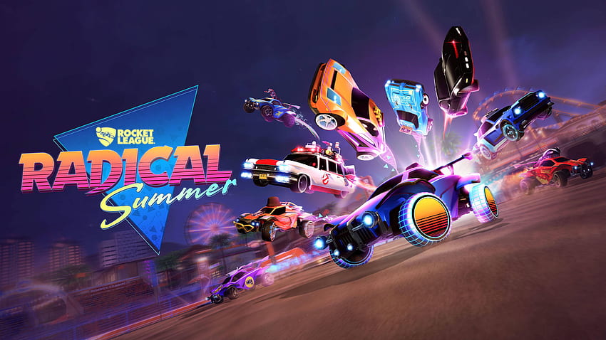 Rocket League Radical Summer , Games , , and Background, Rocket League Art HD wallpaper
