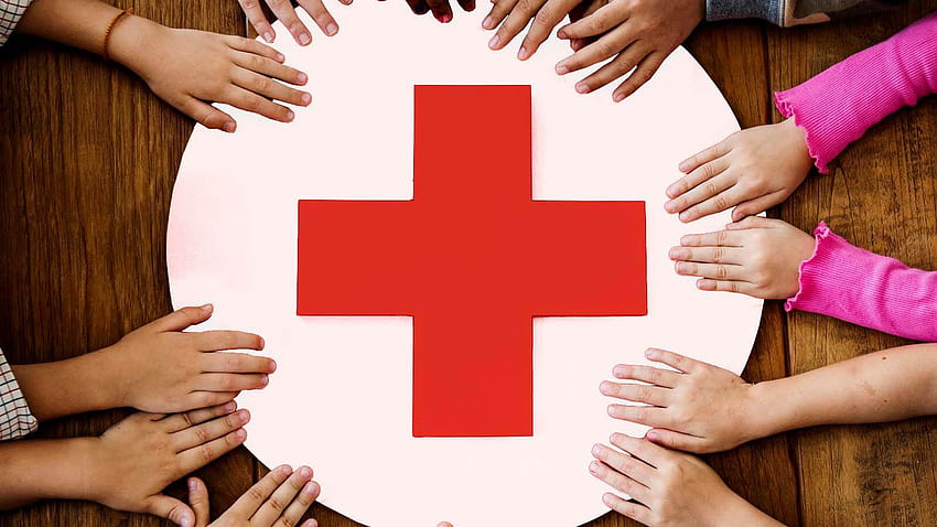 Anderen helfenRicanisches Rotes Kreuz Club, Amerikanisches Rotes Kreuz HD-Hintergrundbild