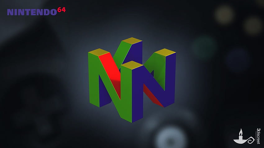 nintendo 64 logo wallpaper