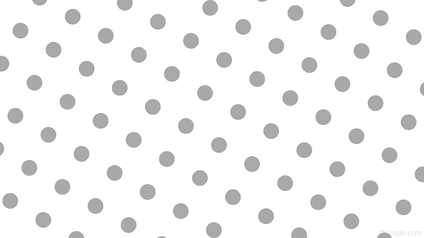 white polka dots spots grey dark gray HD wallpaper