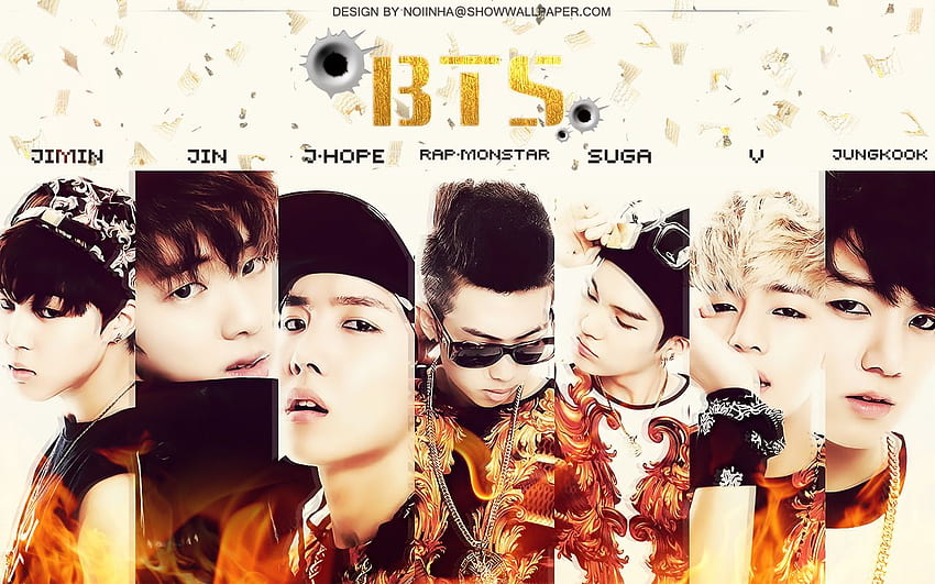 ٥ Bangtan Boys! ♥, BTS Danger HD wallpaper