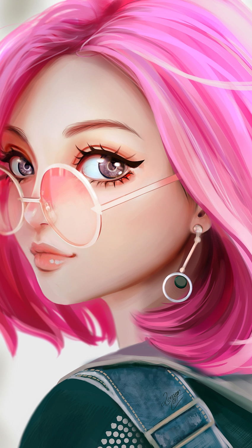 Cute Cartoon Girl, Pretty Adorable HD phone wallpaper | Pxfuel