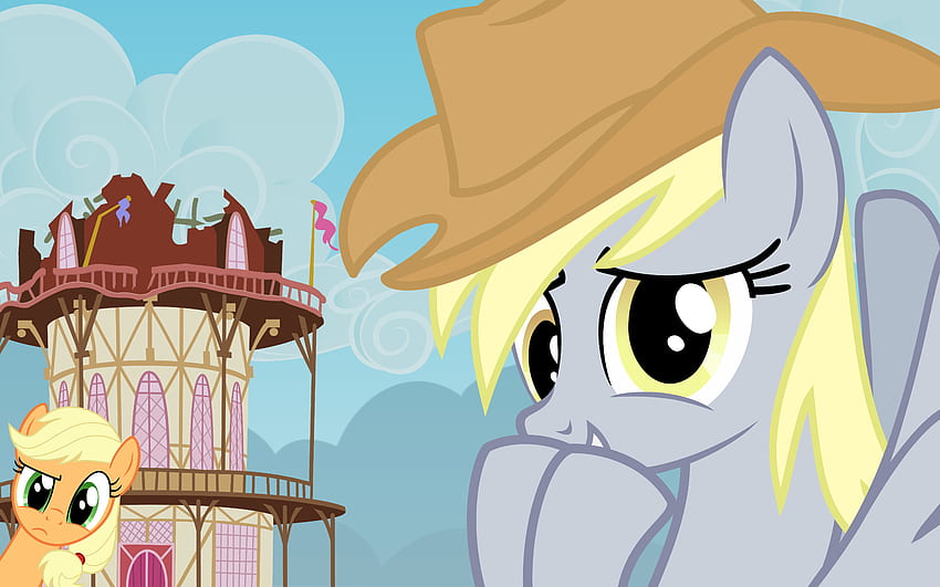 my little pony ponies derpy hooves applejack my little pony friendship is magic – Technology Apple HD wallpaper