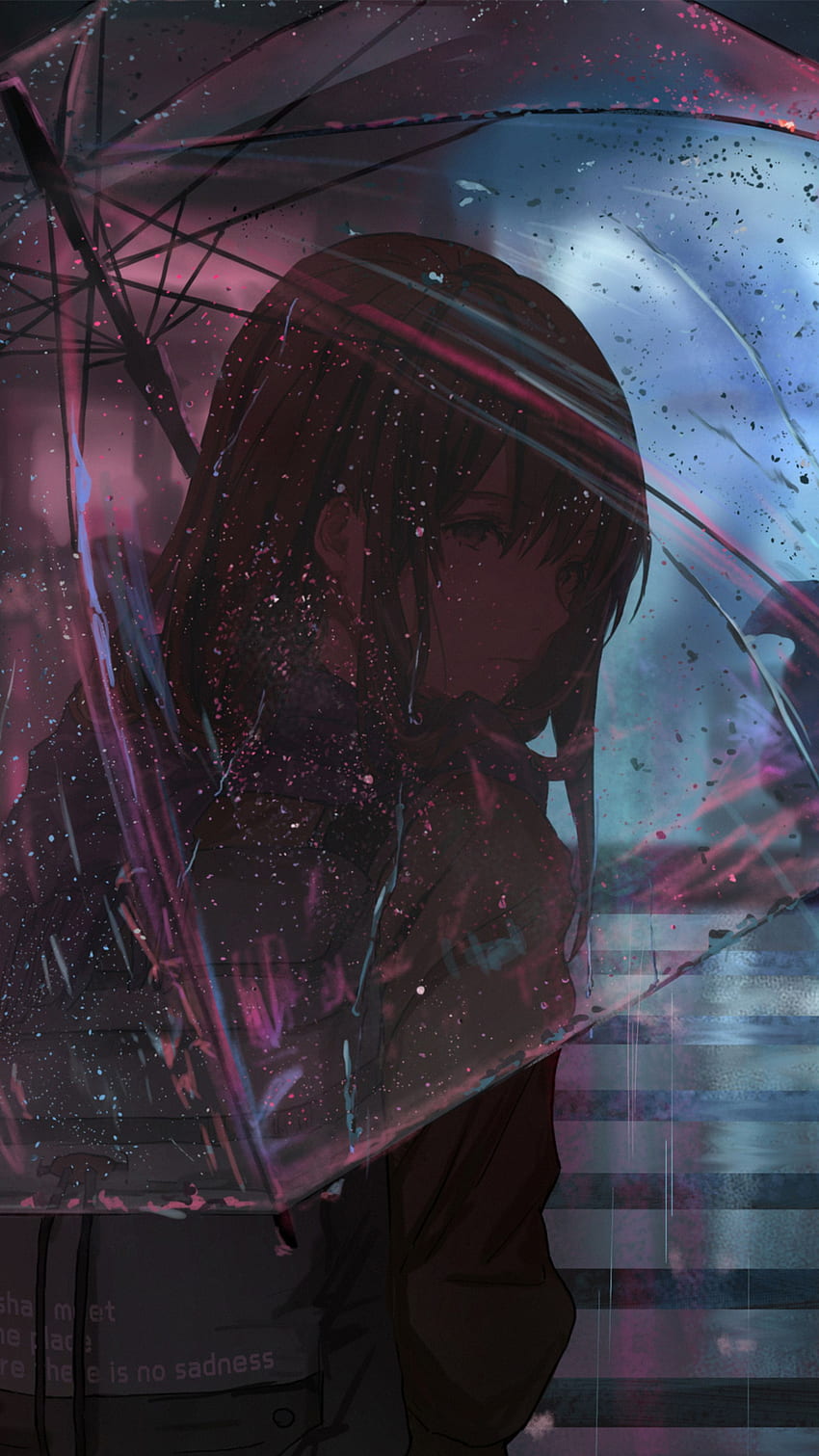 Anime Girl Sad In Rain, Sad Rainy Anime HD phone wallpaper | Pxfuel