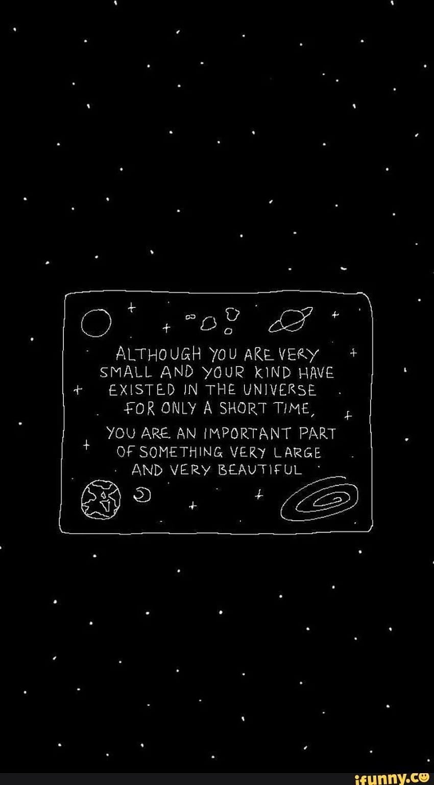 ARE AN IMPORTANT PART OF SOMETHING VEK'I LARGE + EXLSTED JN THE UNIVERSE  YOU - iFunny :). Galaxy quotes, quotes, Best love quotes HD phone wallpaper  | Pxfuel